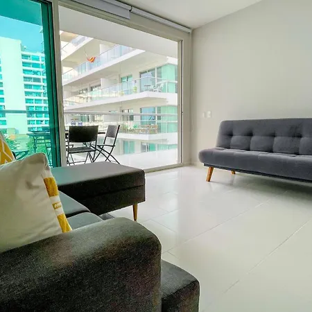 Comodos Aptos En Morros3 Con Salida Directa A La Playa, Piscina&parking Apartamento Cartagena